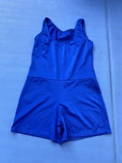 Blue Unitard/ Leotard Adult Size 