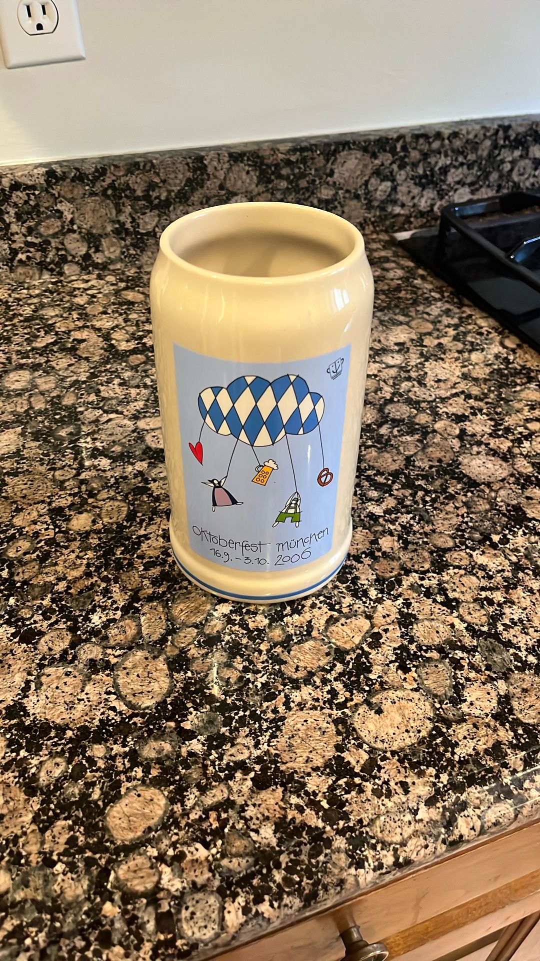 German Oktoberfest Beer Stein