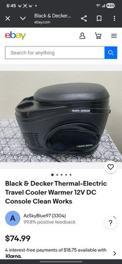 Black and decker cooler 