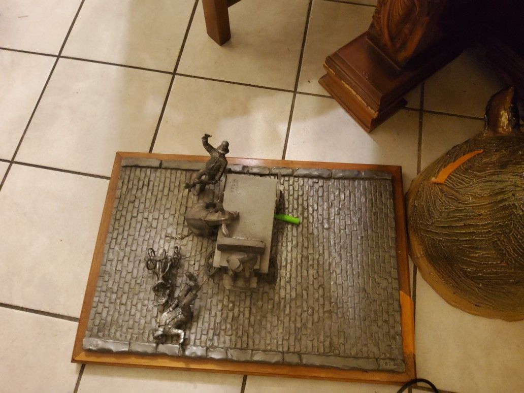 Antique Pewter Heavy 100lbs