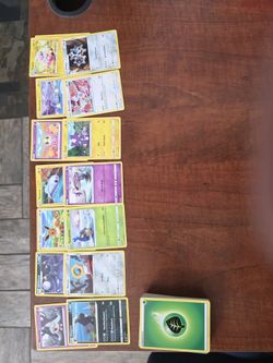 Common And Shiny Pokémon Cards