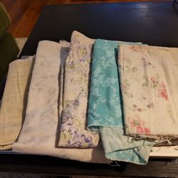 Set of ,5 Different Fabrics Cotton