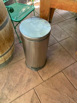 Stainless Steel Trash Can