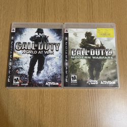 PS3 Call Of Duty Games 