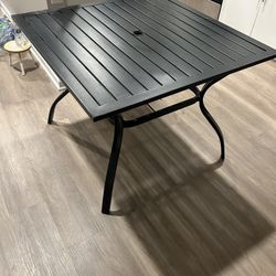 Metal Table Used 