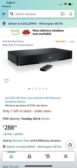 Bose solo 10 Series 2 speaker