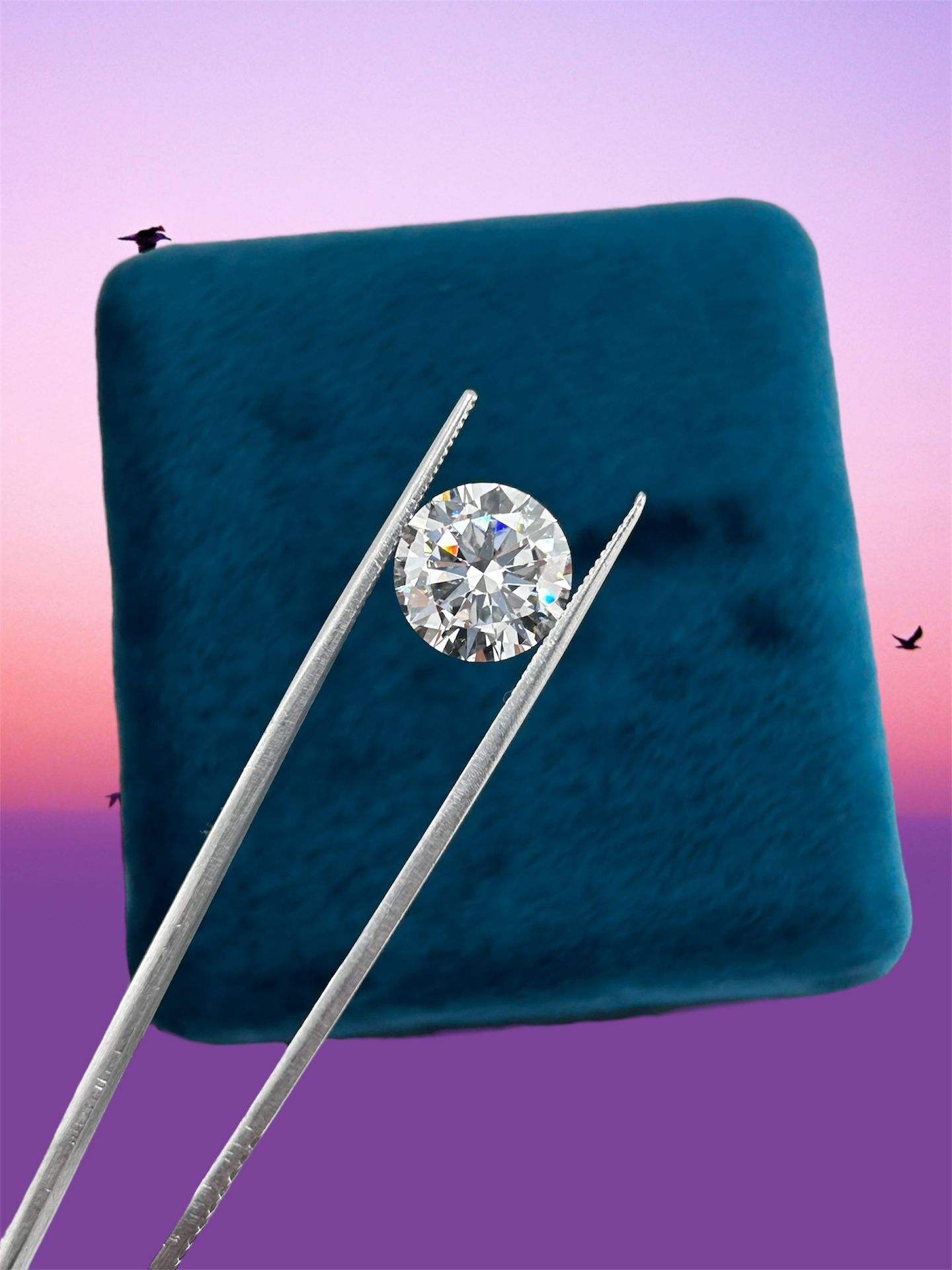 Lab Grown Round Certified Diamond 