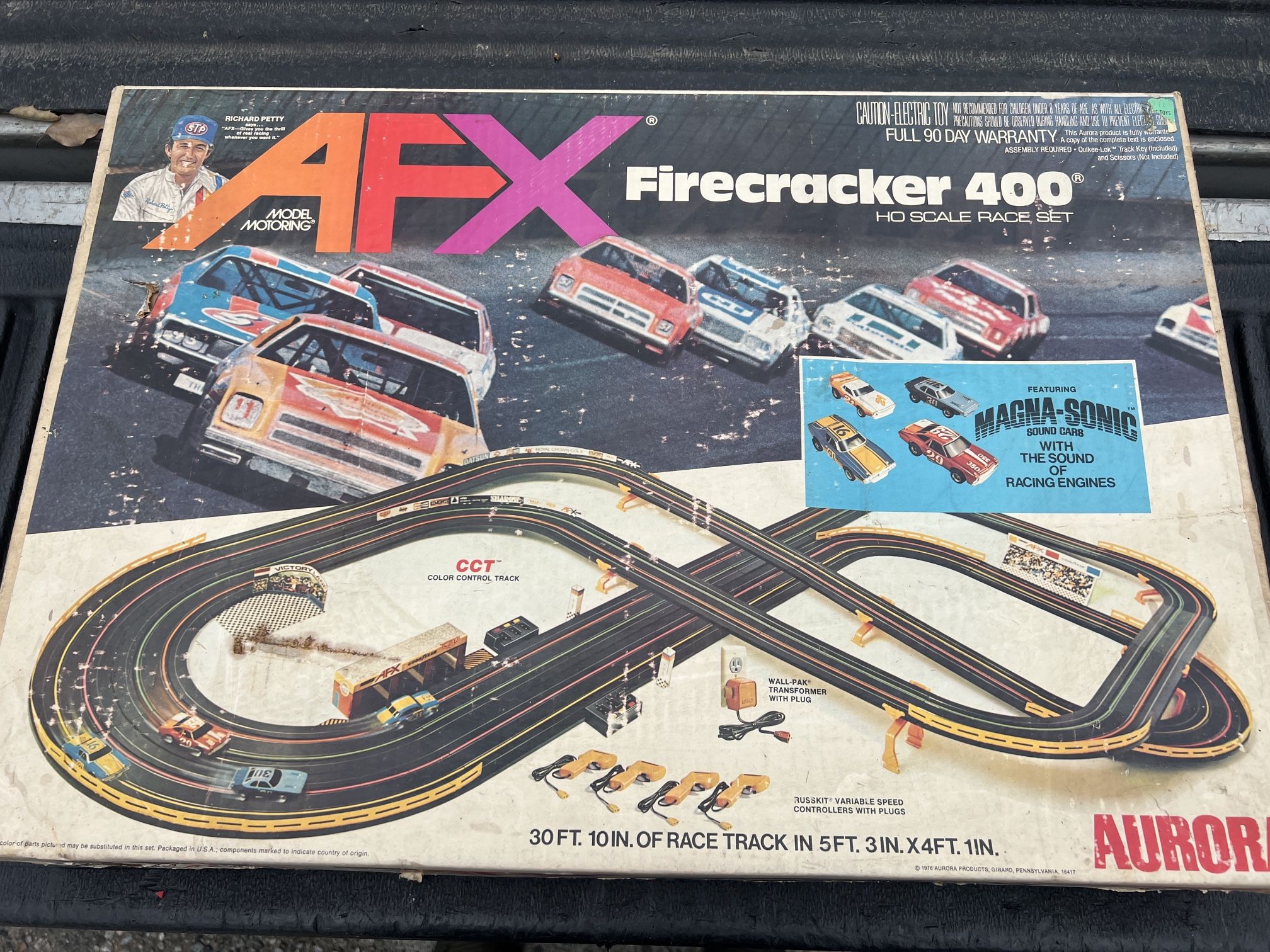 AFX Firecracker 400 Vintage Racing Track
