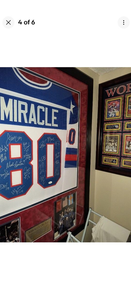 Miracle On Ice Signed Jersey