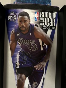 Sacramento Kings Tyreke Evans autograph Pennant