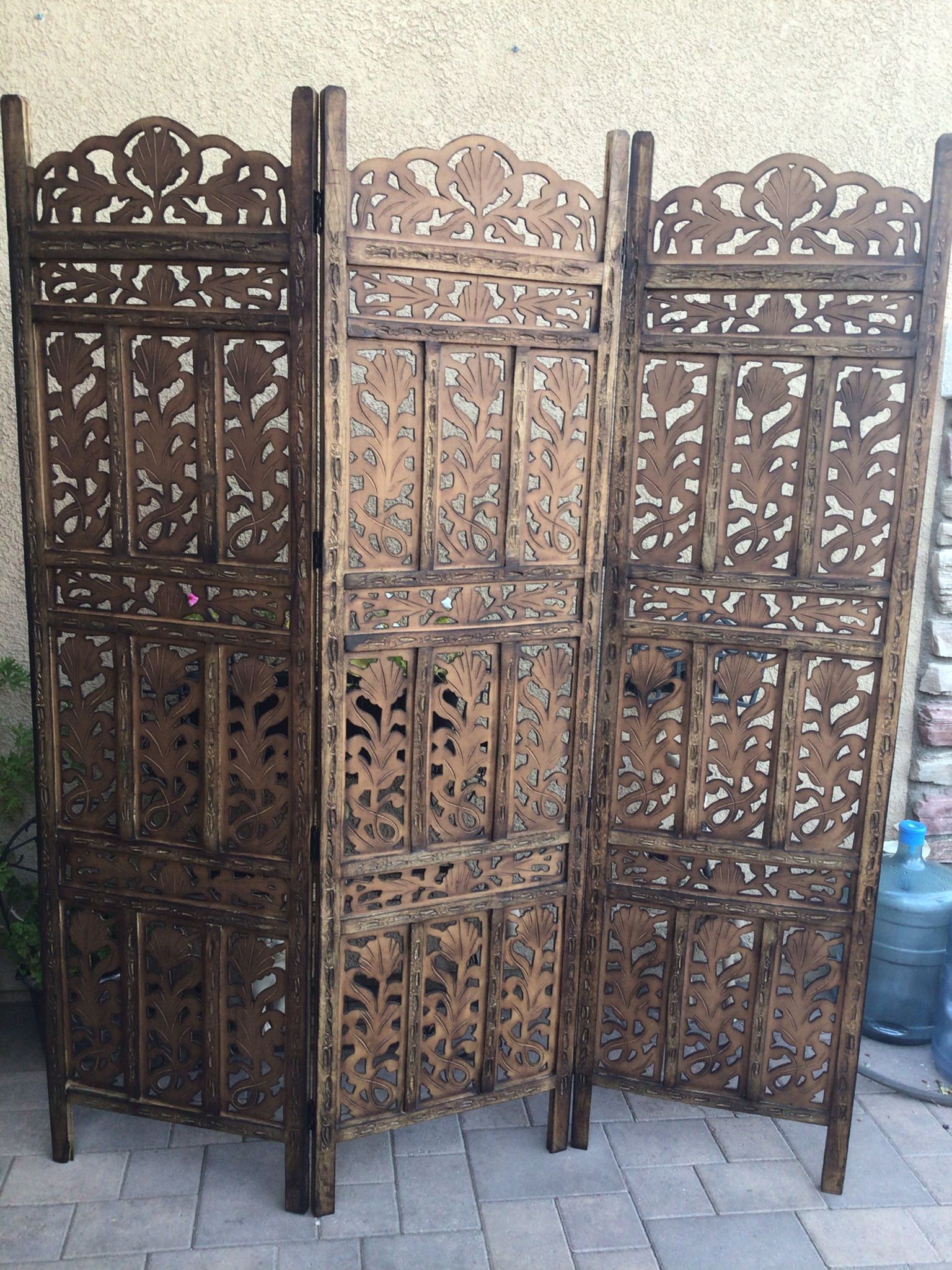 Vintage Carved Divider