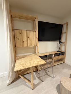 IKEA Wood Shelf System