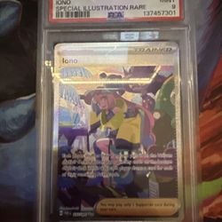 lono PSA 9 2024 Pokemon Paldean Fates #237/091 3580 Special Illustration Rare