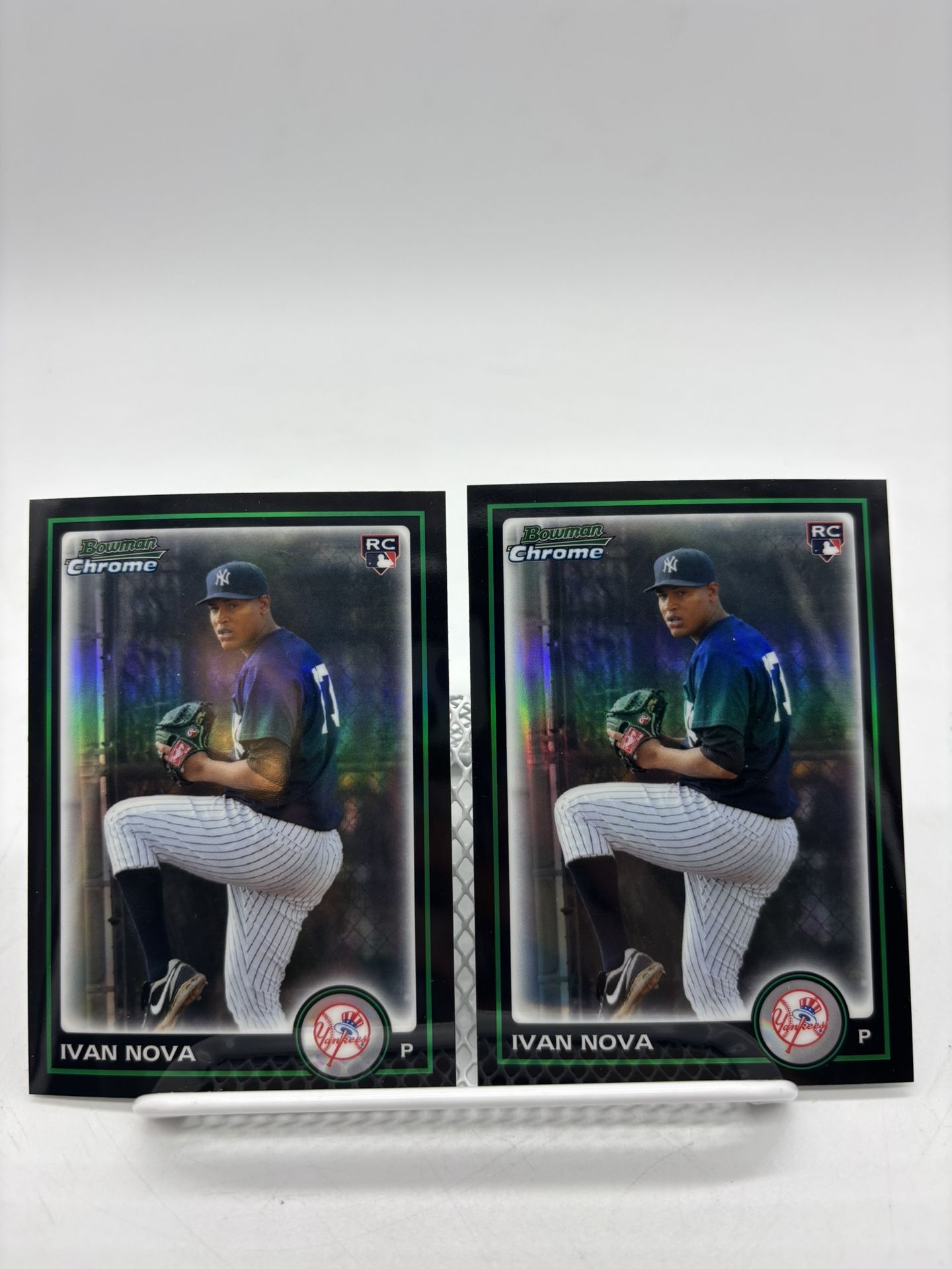 Lot Of 2 IVAN NOVA 2010 Bowman Chrome Draft Rookie RC Card #BDP3