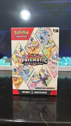 Pokémon Scarlet & Violet Prismatic Evolutions Booster Bundle