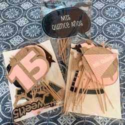 Quinceanera Photo Booth Props
