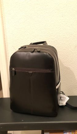 Johnston & Murphy leather backpack - brand new