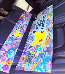 Pokemon 30th display header / back drop $30