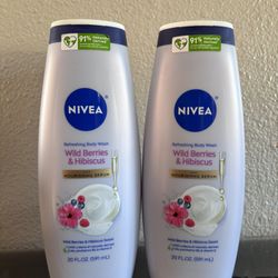 Woman’s Nivea Body Wash 