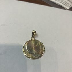 14k Gold Pendant #109709-1 MJ