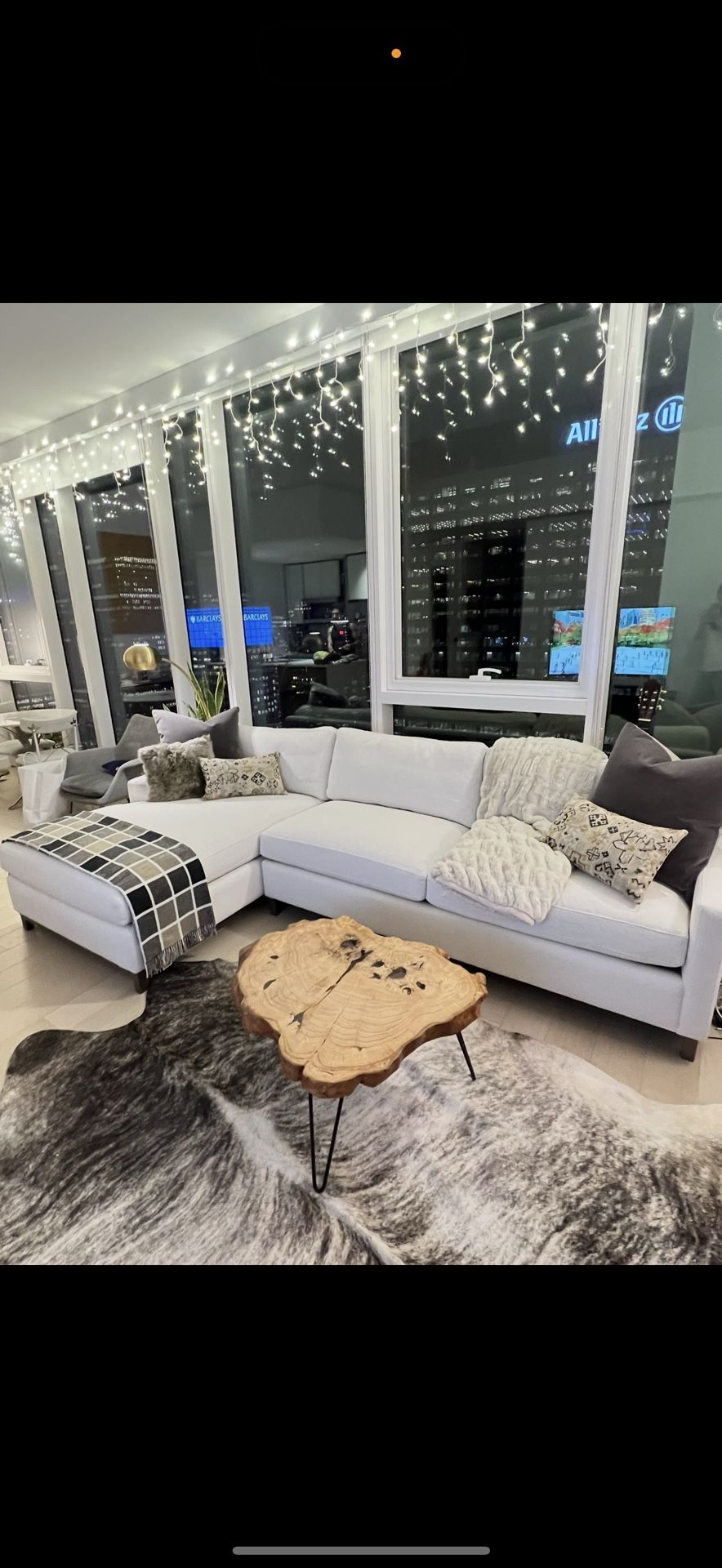 Room and Board Sectional sofa