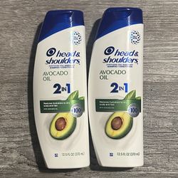 Head & Shoulders Avocado Oils 2 in 1 $4 Each 