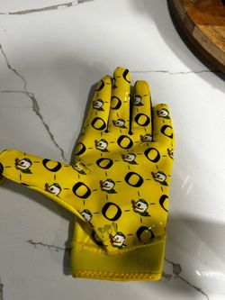 Oregon duck football gloves