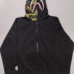 Black Camo Hood Bape Hoodie