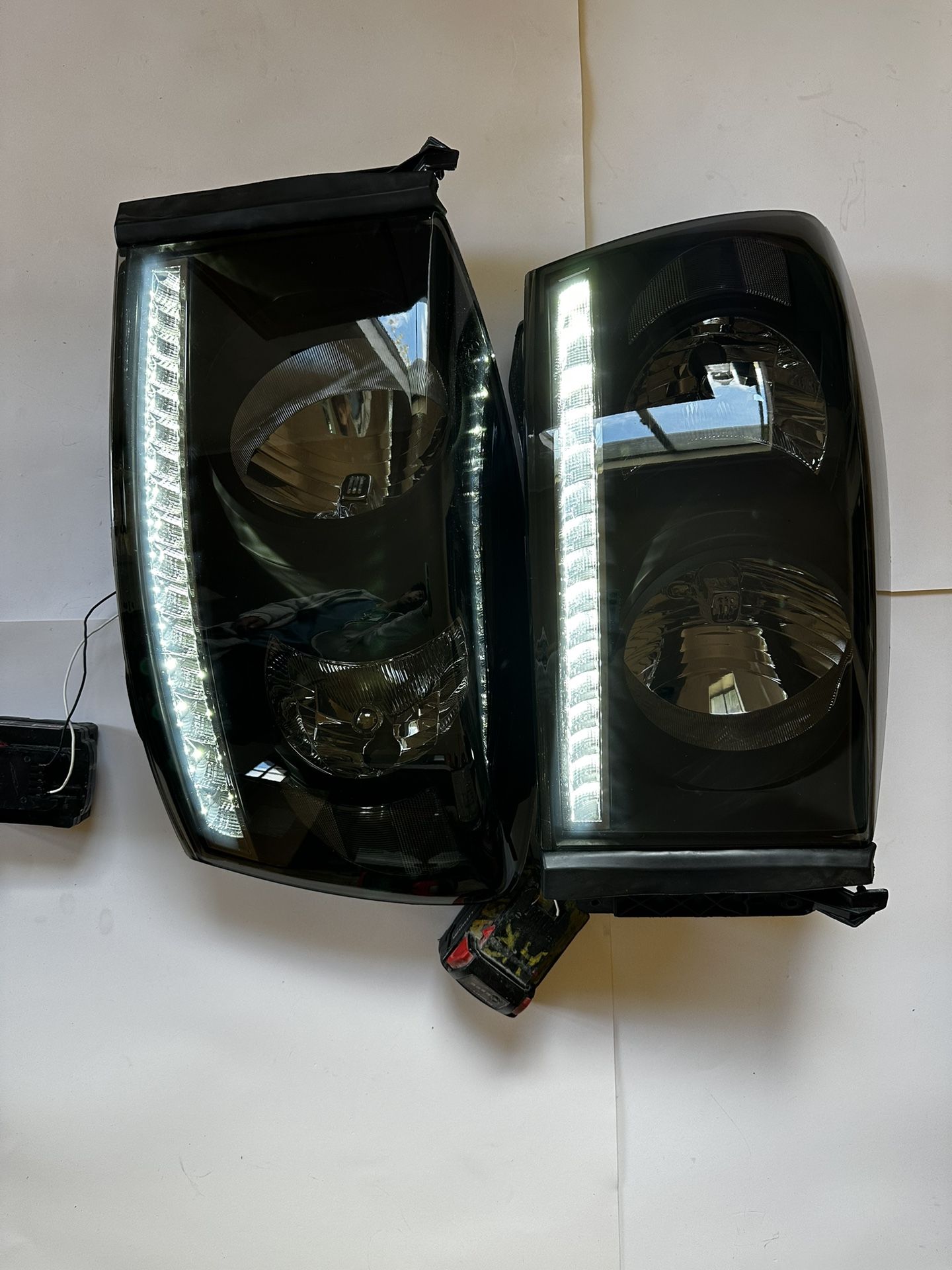 Dodge Ram 1500/2500/3500 LED Strip Headlight Year 2006-2009