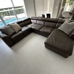 Sofa Leather Italsofa  