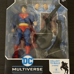 Batman: The Dark Knight Returns DC Multiverse Superman Action Figure (Collect to Build: Batman's Horse)