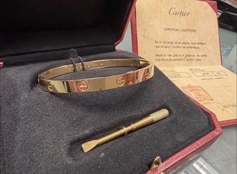 Cartier Love Size 20 With Certificate