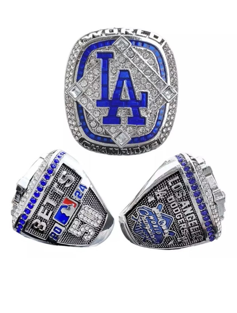 2024 LA Dodgers Championship Ring / Betts