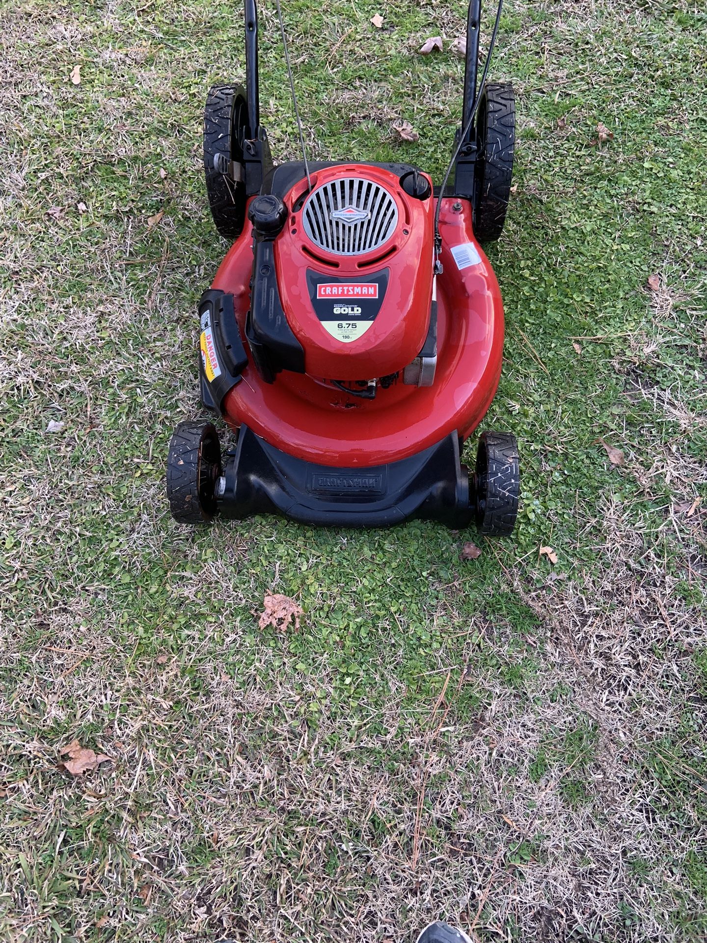 Craftsman 6.75 Push Mower