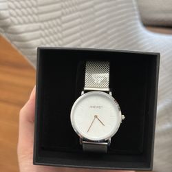 Nine West Woman’s Silver Watch