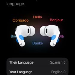 AirPods live translate