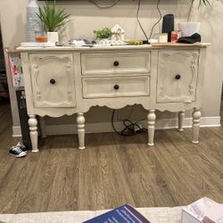 Wooden Entertainment Center 