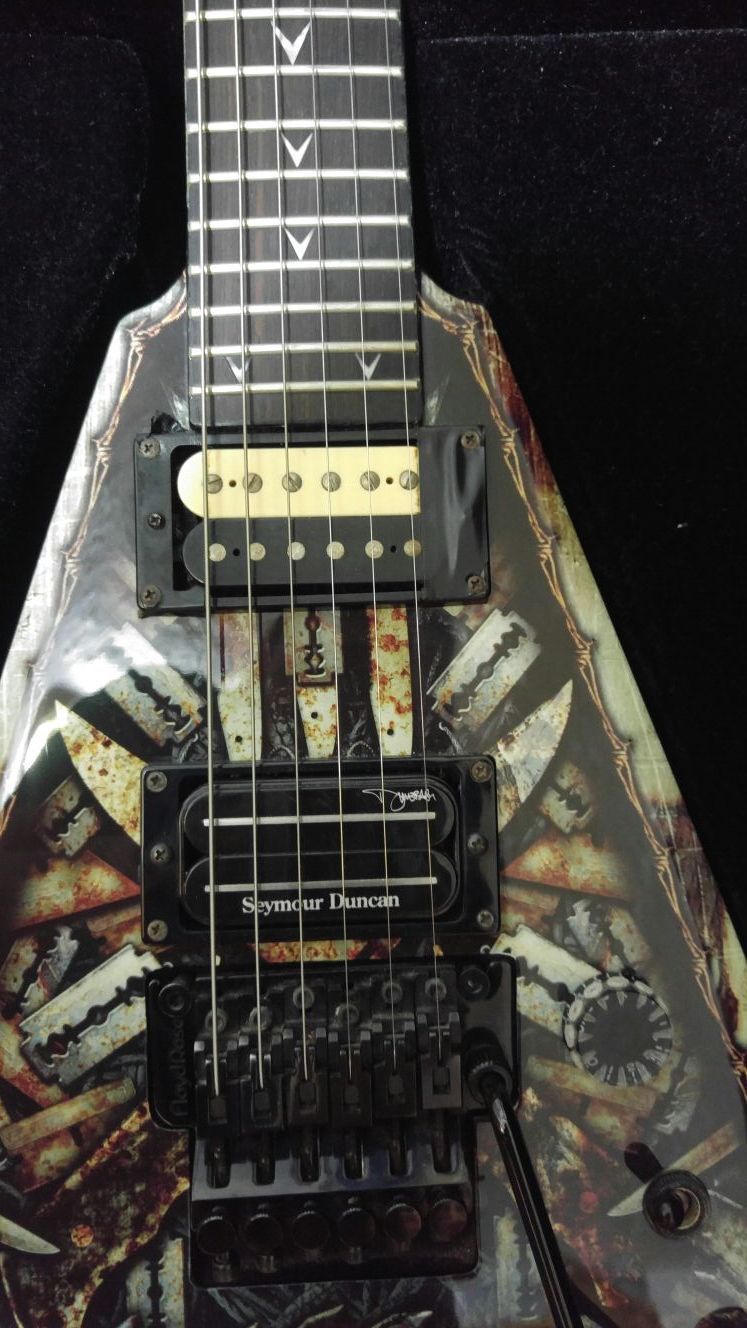 Dean Dime Razorback V 255 Blades Electric guitar