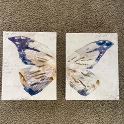 Butterfly Home Decor Wall Canvas