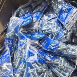 $10 per case of Bulldog Hardware Slotted Round Head Machine Screw with nuts 1/4" 20 x 1"