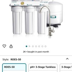 Unopened APEC Reserve Osmosis Water System