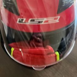 Motorcycle Helmet LS2 Like New Size Medium