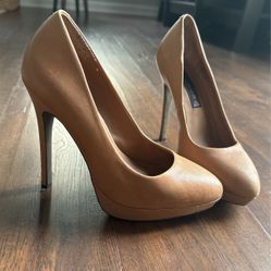 Womens Shoes (Nude, Steve Madden) 