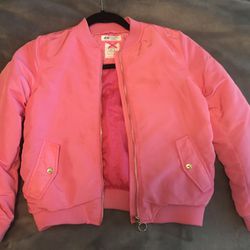 H & M pink girls 9-10 y old jacket