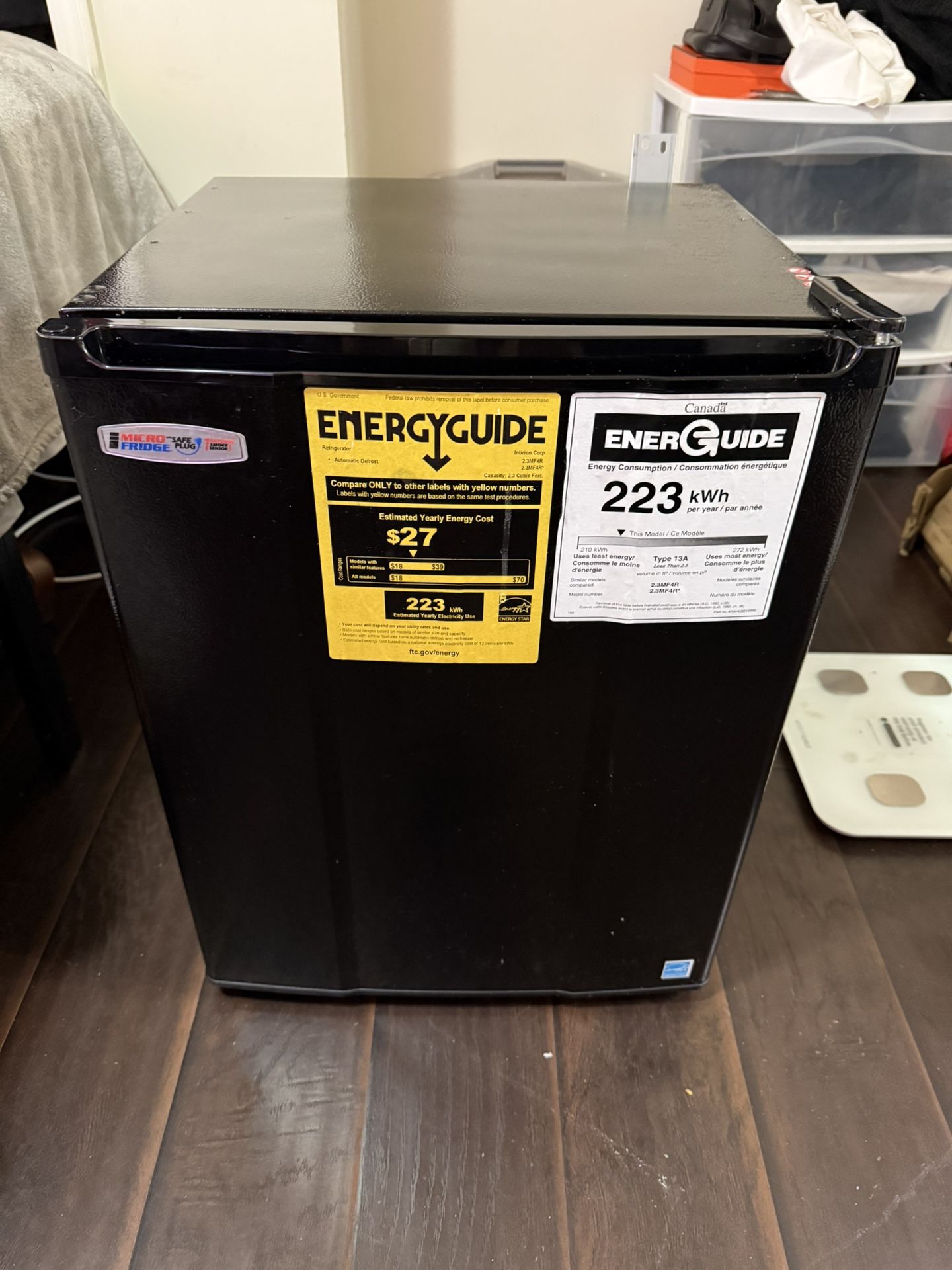 Black MicroFridge