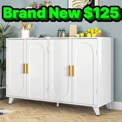 Buffet cabinet storage sideboard brand new in box $125