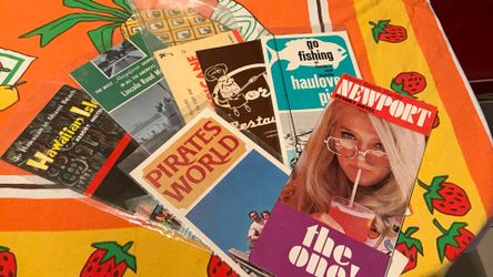 Unusual Miami Brochures, Brochure, Vintage  Pirates World   Seven   In All  Miami  Souvenir