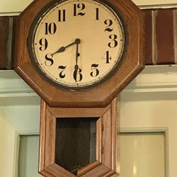 Antique School Clock