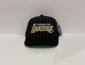KTH KTHLA Kill The Hype Laker$ Pin$tripe Fw21’ SnapBack Hat, Lebron James, NWT
