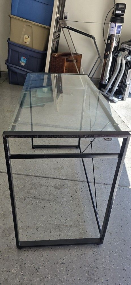 Glass top Desk